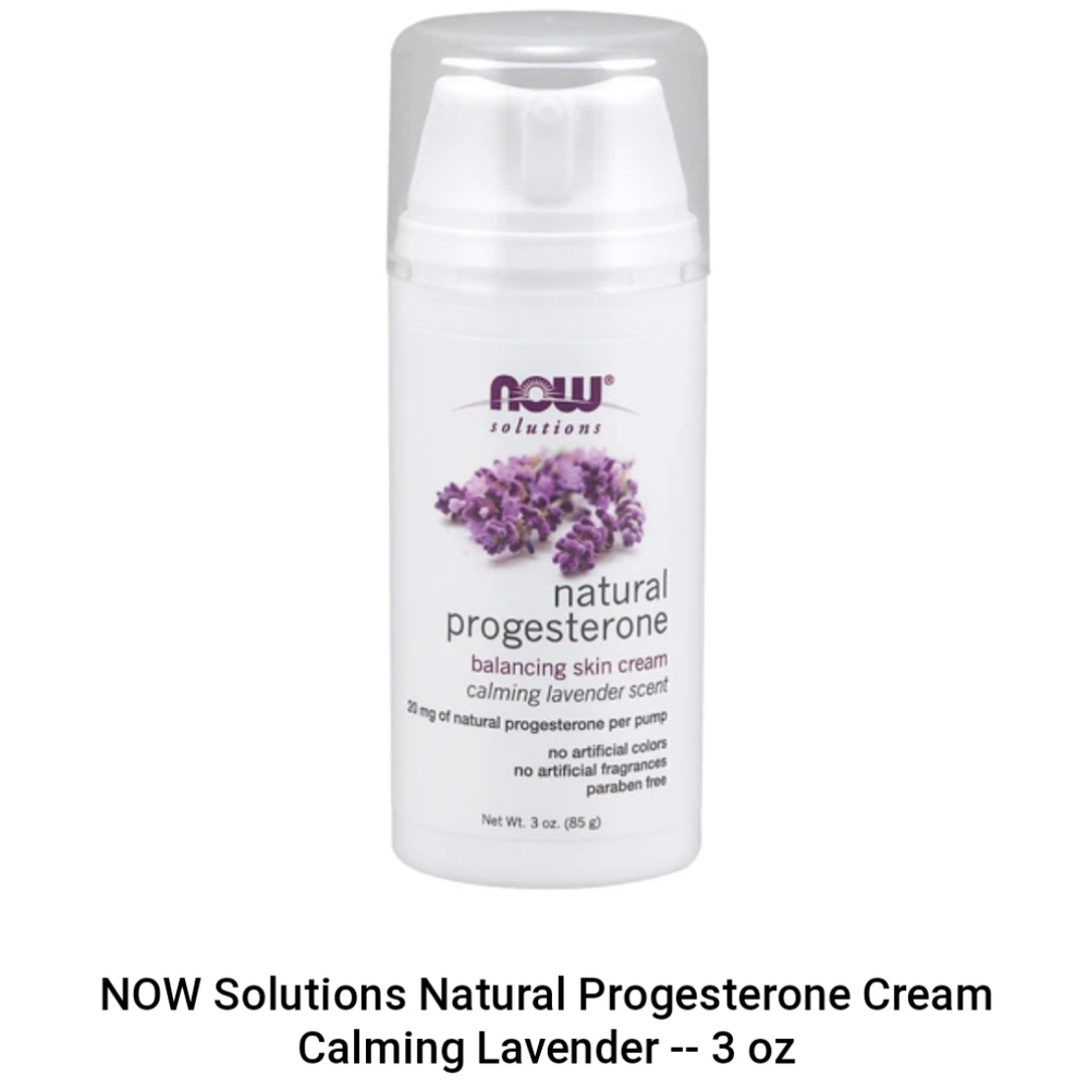 Natural Lavendar Progesterone Skin Cream, NEW